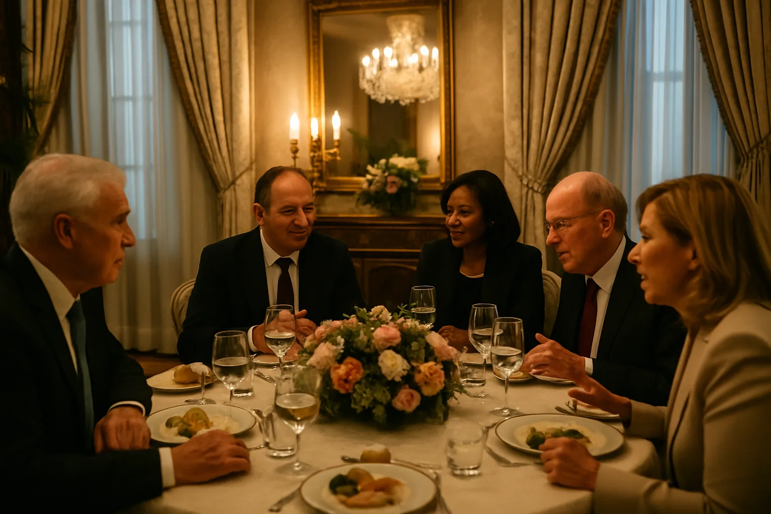 State dinner highlights cordial ties between global leaders